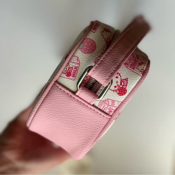 Hello Kitty Strawberry Milk Crossbody by Loungefly NWT - Picture 11 of 12
